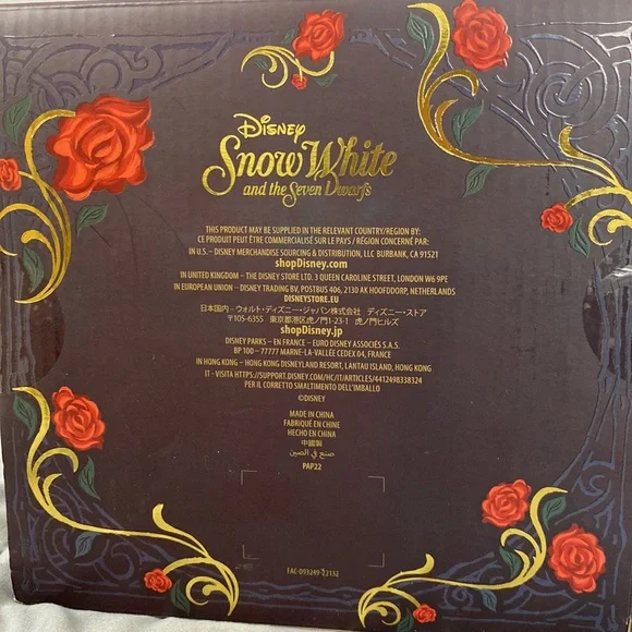 NIB Snow White &the Seven Dwarfs 85th Anniversary Sleepy Figural Trinket Dish - Picture 3 of 7